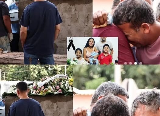 During the funeral of the mother who died with her 3 children, the father ends up...see more⏬🚨
