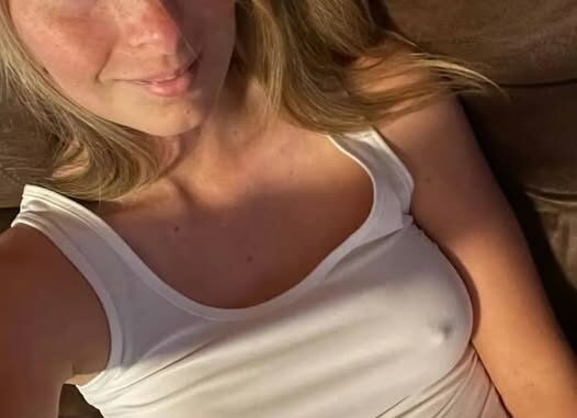 My tank top couldnt keep them hidden. See the beautiful pics in the first comment