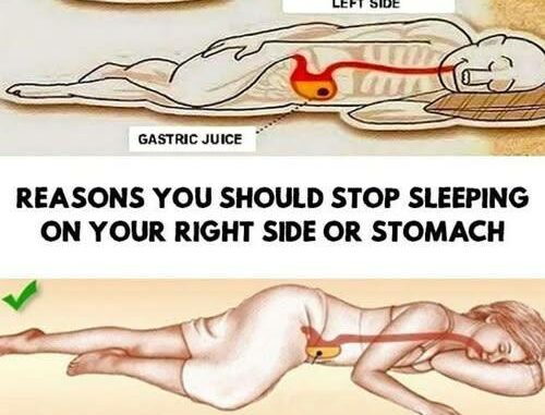 THIS Is Why You Should ALWAYS Sleep On The LEFT SIDE Of The Bed details in the first comment section!